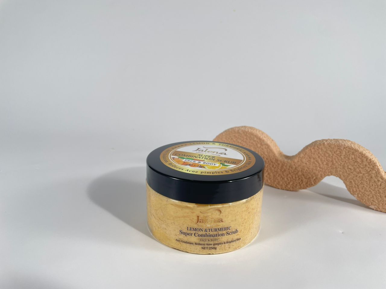 Lemon & Turmeric Combination Face & Body Scrub