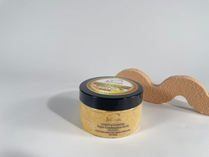 Lemon & Turmeric Combination Face & Body Scrub